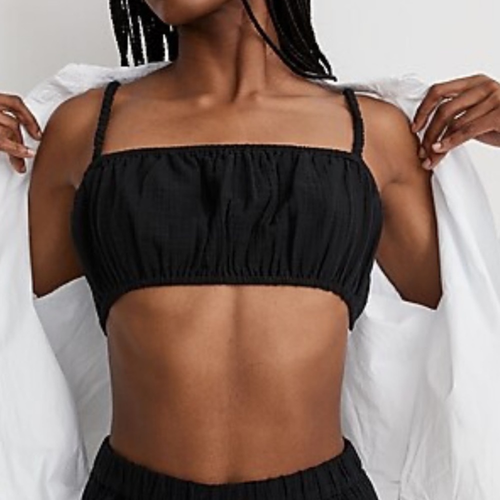 NWT Madewell black Bandeau